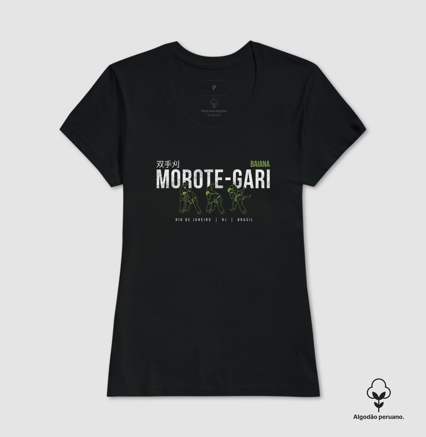 Morote Gari - BAIANA| Camiseta Algodão Peruano