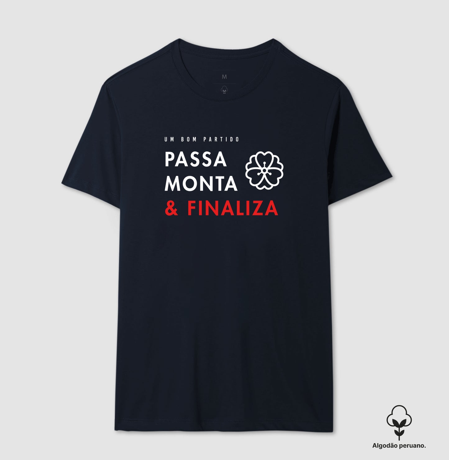 Passa, Monta & Finaliza | Algodão Peruano