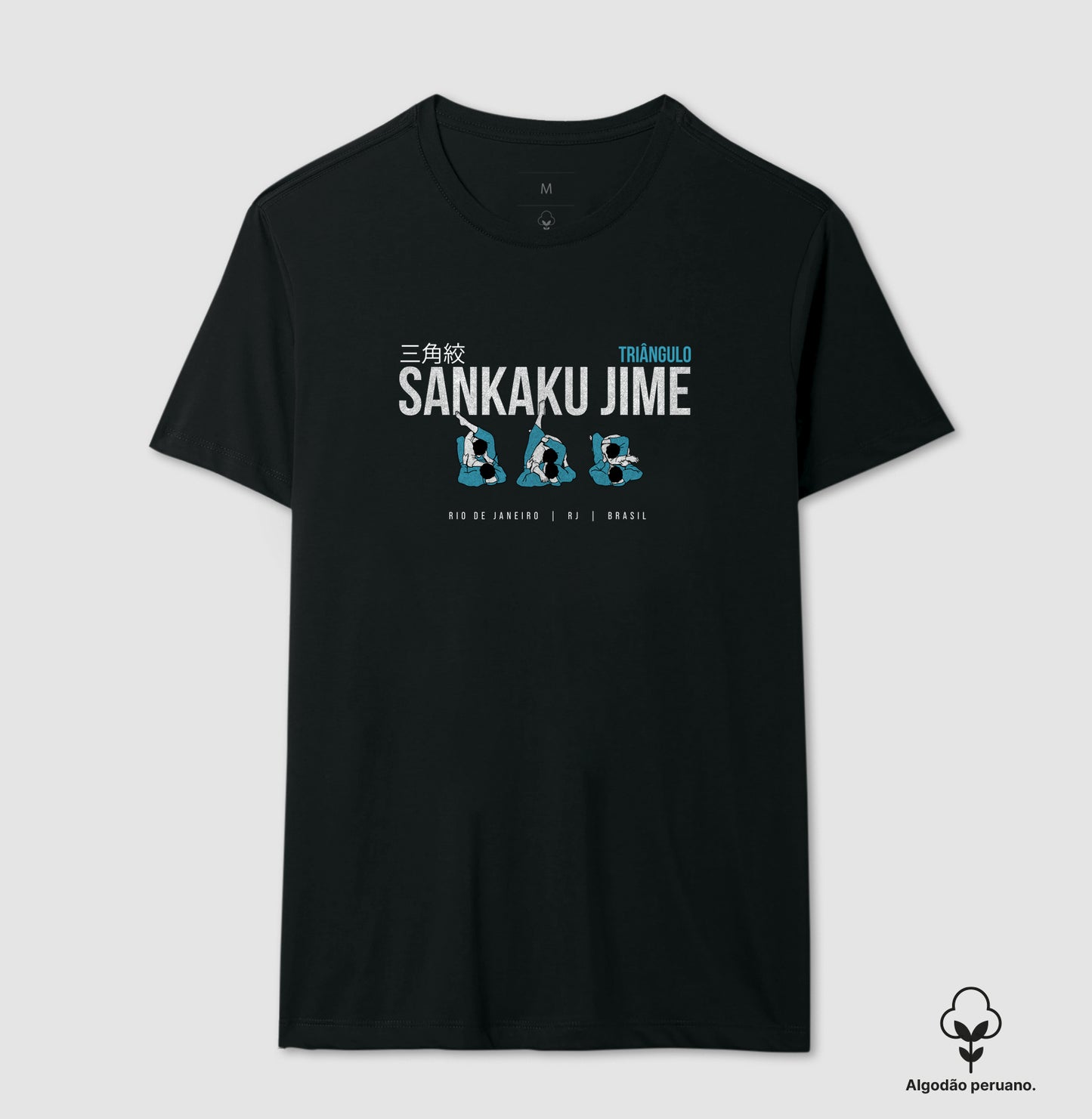 Sankaku Jime - TRIÃNGULO | Camiseta Algodão Peruano