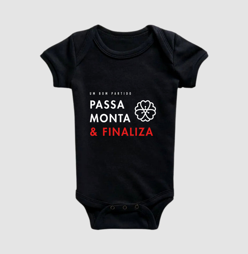 Passa, Monta & Finaliza | Body Infantil