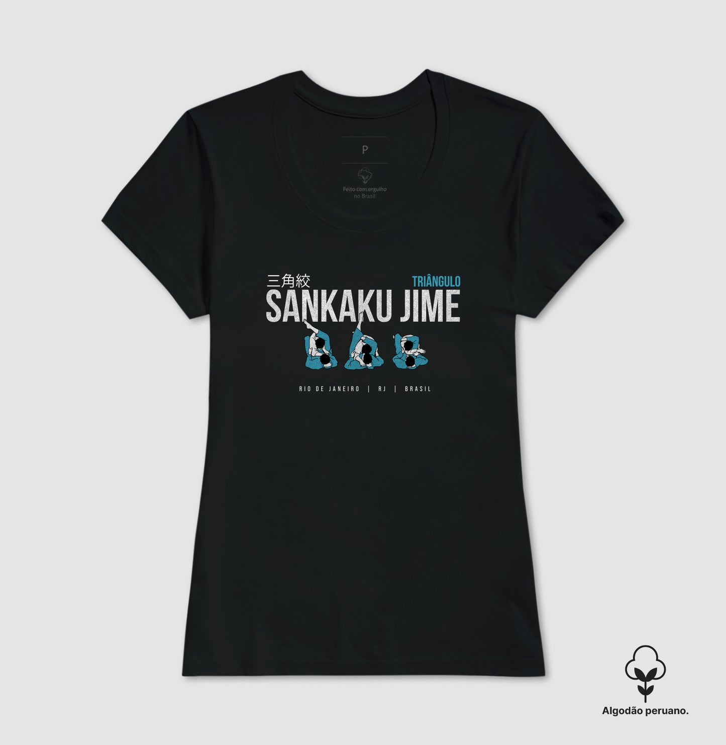 Sankaku Jime - TRIÃNGULO | Camiseta Algodão Peruano
