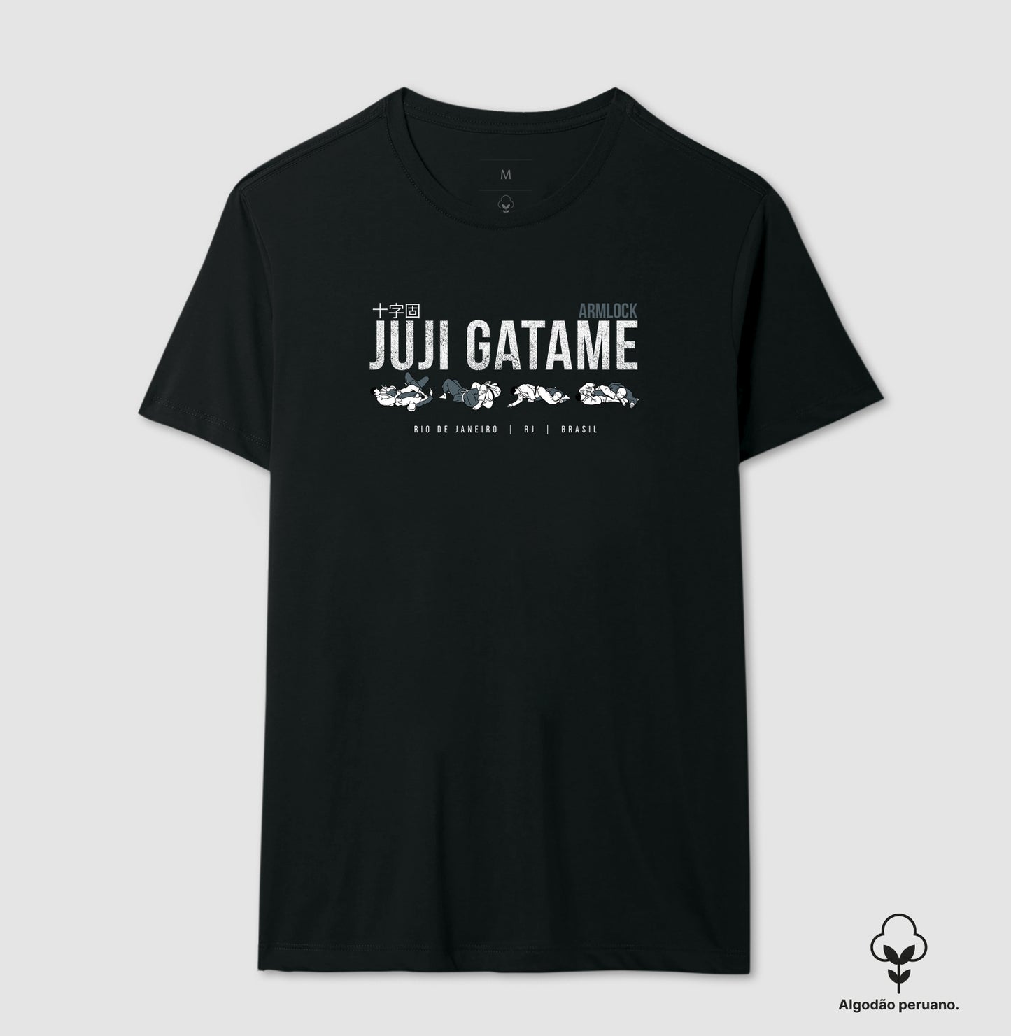 Juji Gatame - ARMLOCK | Camiseta Algodão Peruano