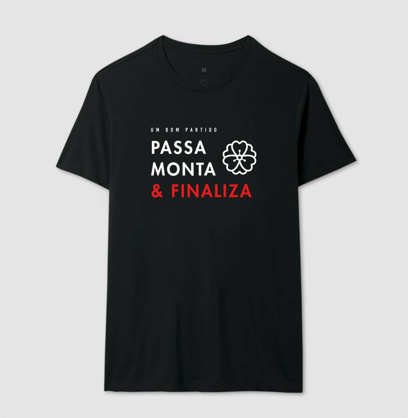 Passa, Monta & Finaliza | Camiseta
