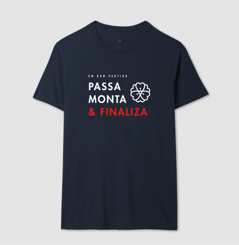 Passa, Monta & Finaliza | Camiseta