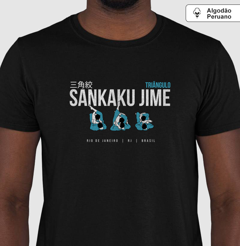 Sankaku Jime - TRIÃNGULO | Camiseta Algodão Peruano