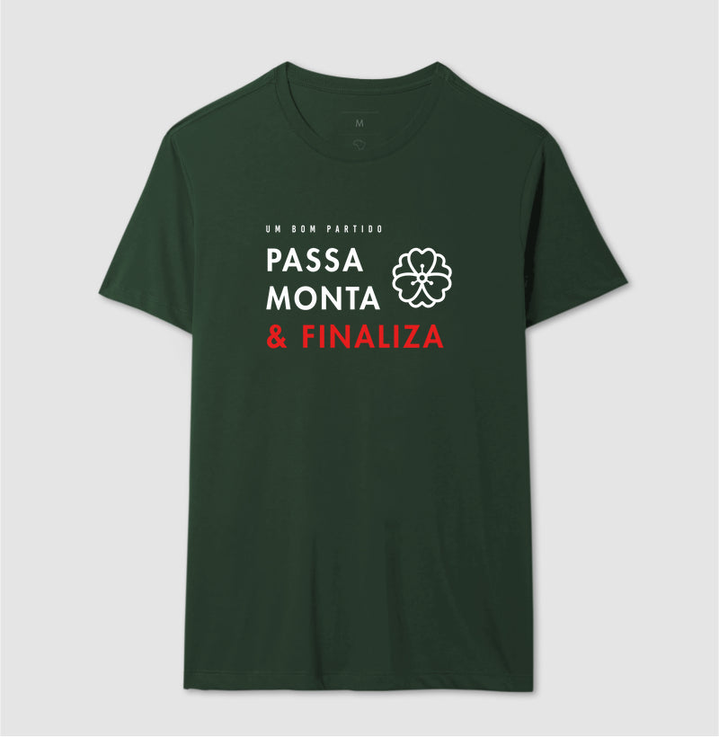 Passa, Monta & Finaliza | Camiseta