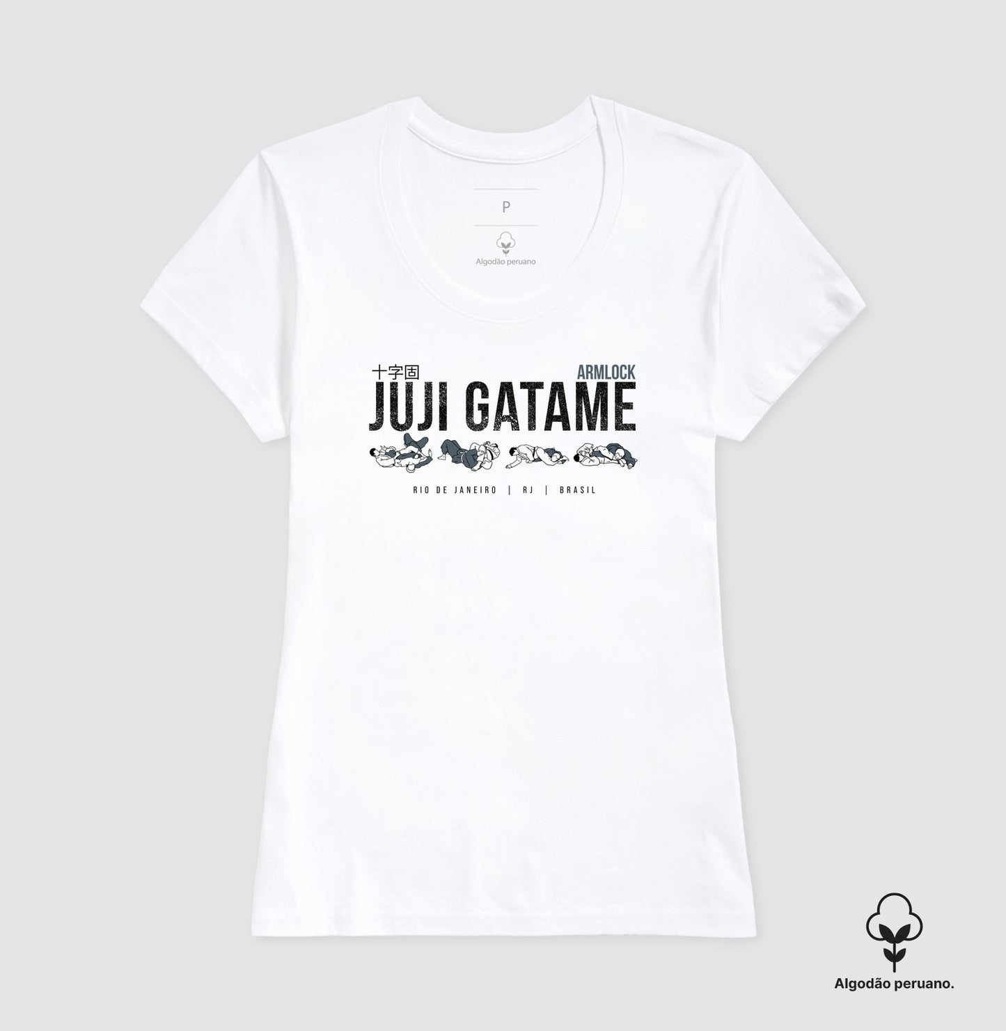 Juji Gatame - ARMLOCK | Camiseta Algodão Peruano