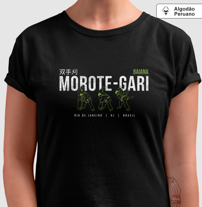 Morote Gari - BAIANA| Camiseta Algodão Peruano