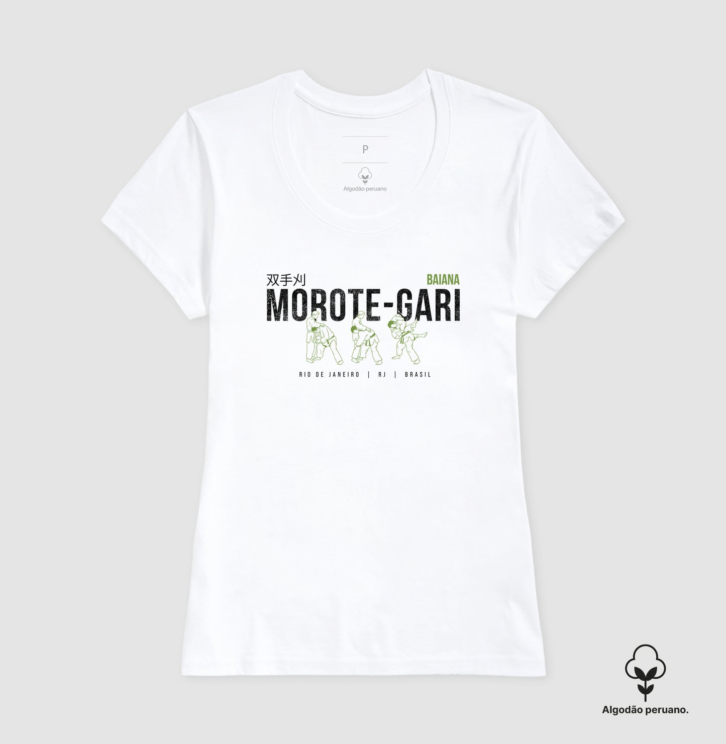 Morote Gari - BAIANA| Camiseta Algodão Peruano