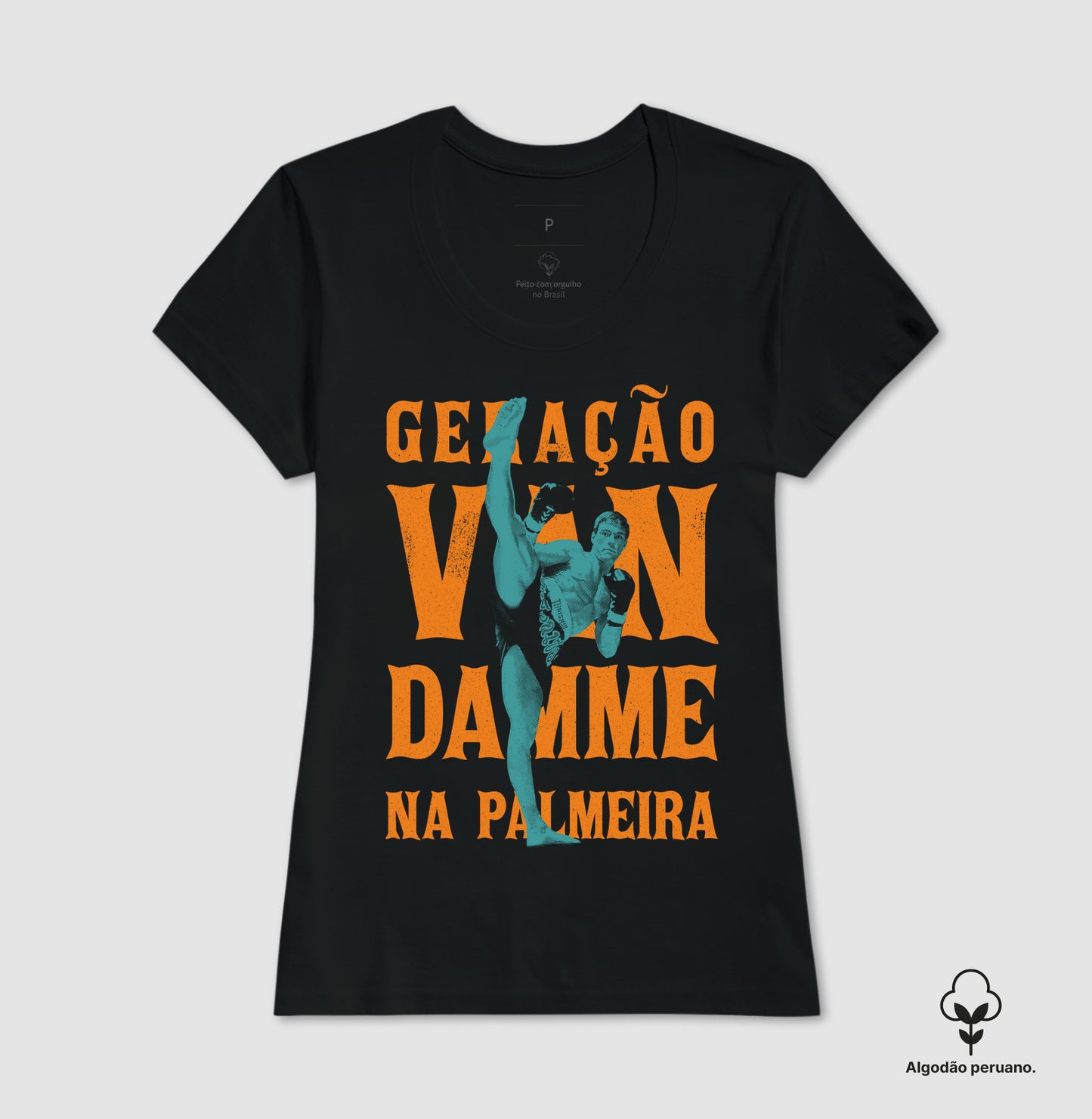 VAN DAMME NA PALMEIRA | Algodão Peruano