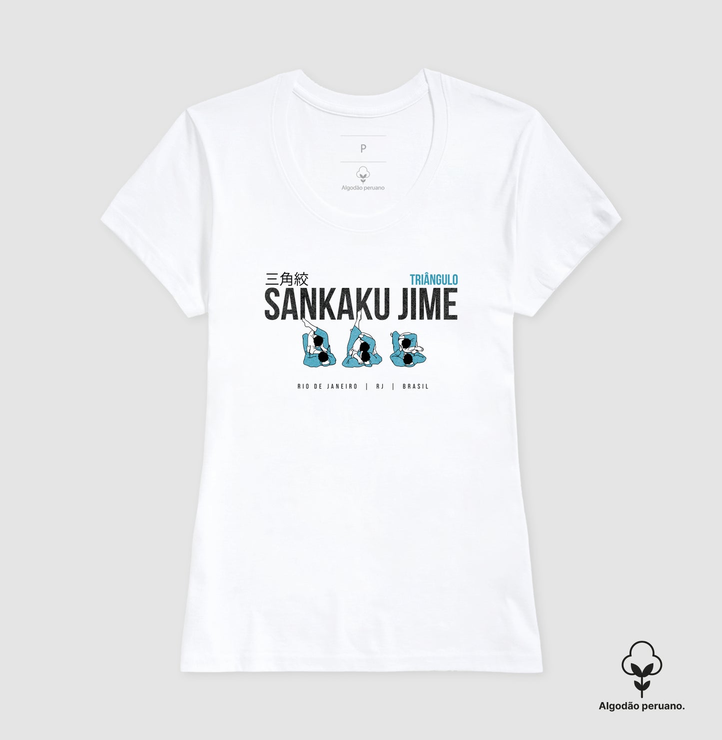 Sankaku Jime - TRIÃNGULO | Camiseta Algodão Peruano