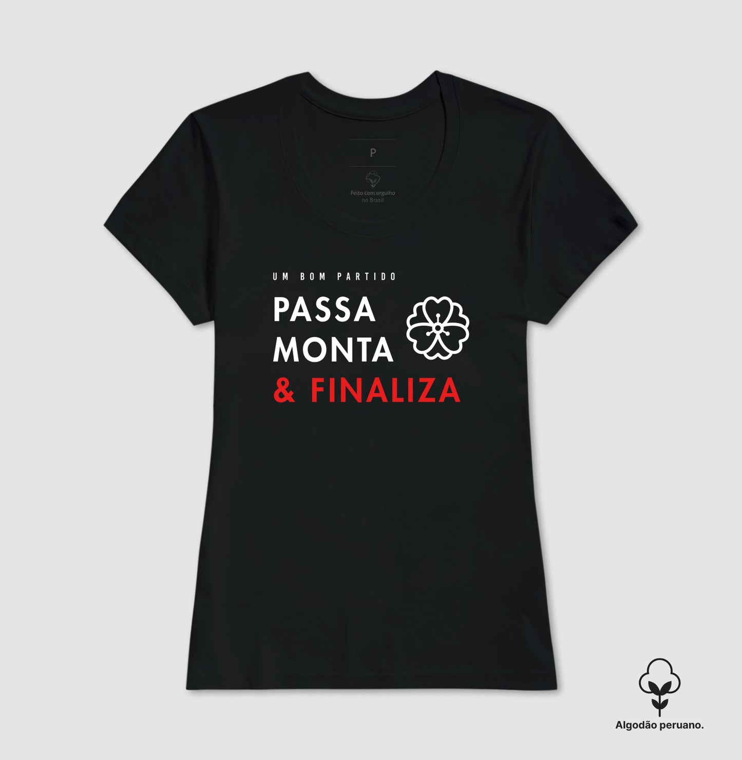 Passa, Monta & Finaliza | Algodão Peruano