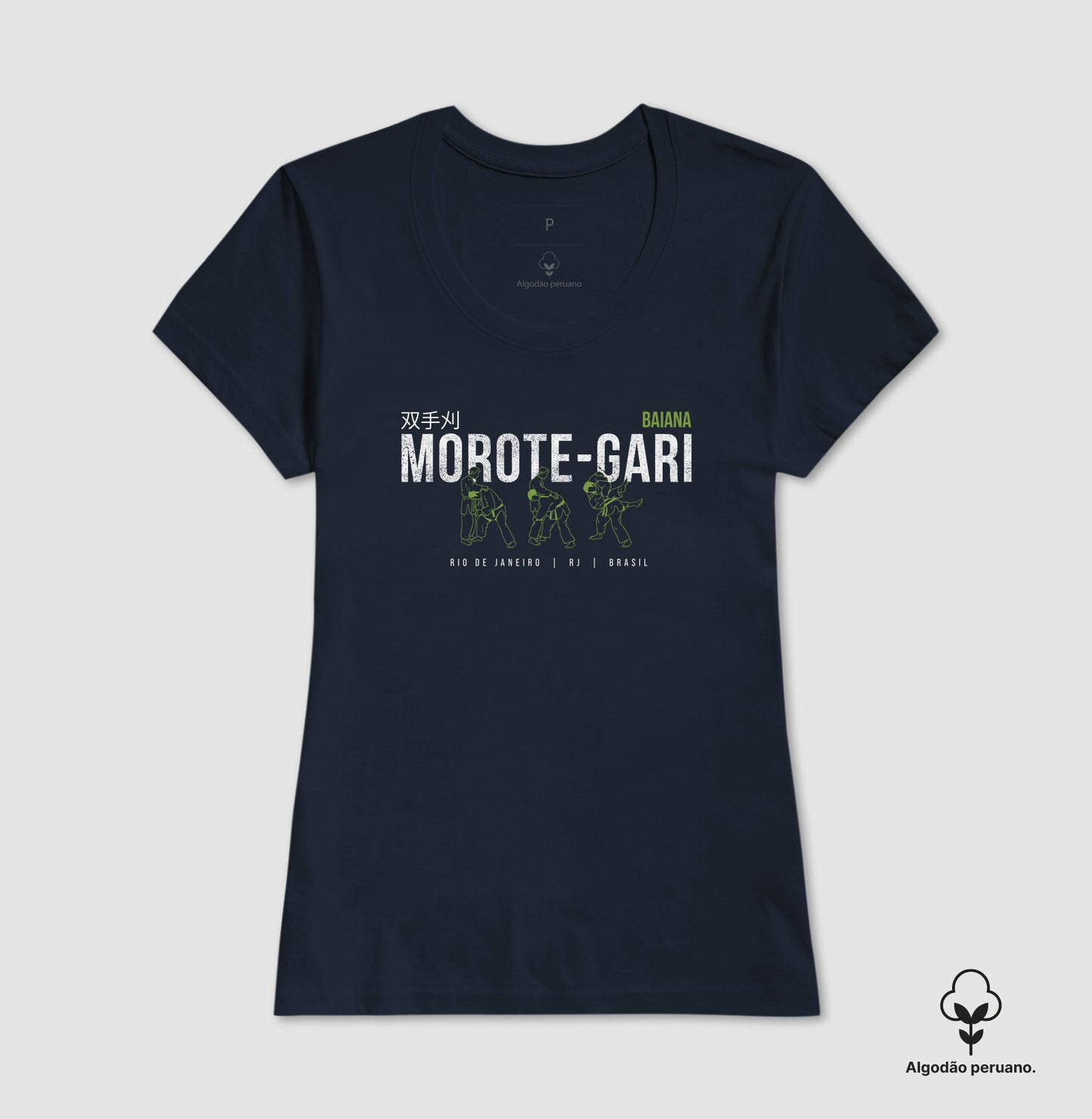 Morote Gari - BAIANA| Camiseta Algodão Peruano