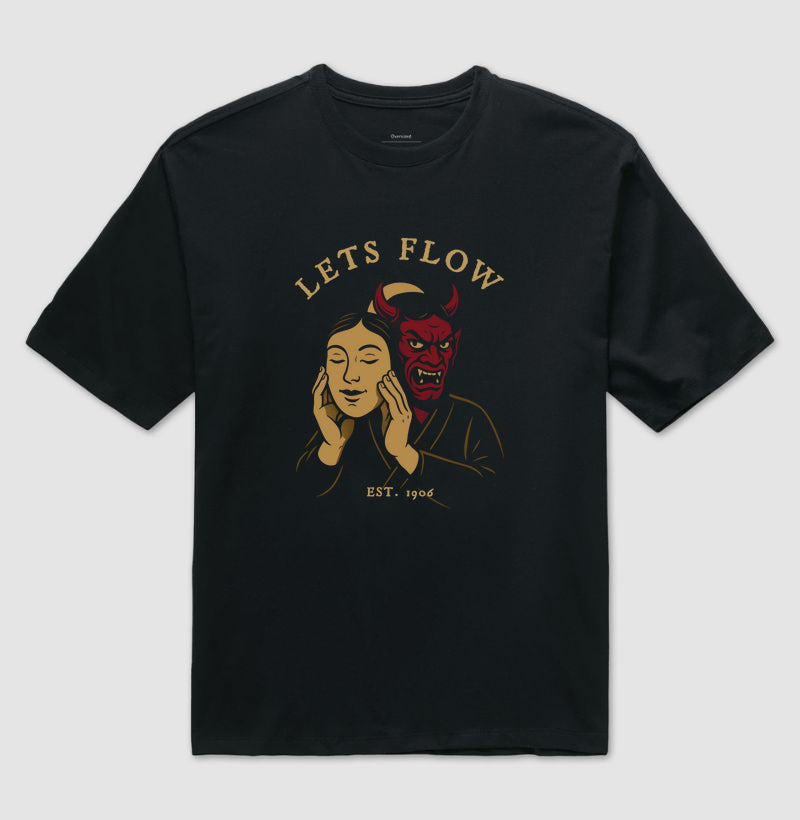 Lets Flow | Camiseta Oversized
