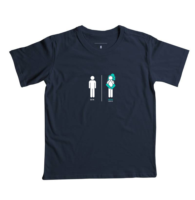 MEU PAI COM SEU PAI - Camiseta Infantil