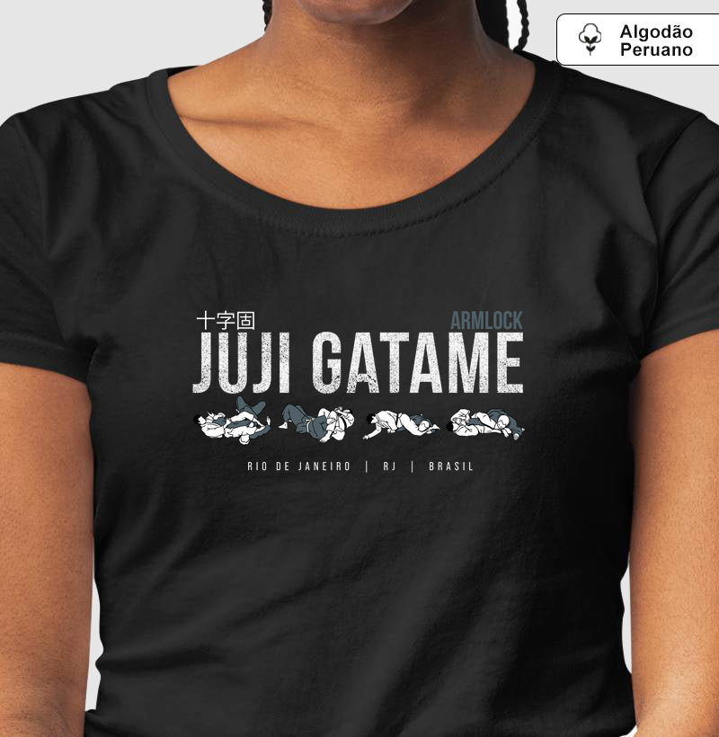 Juji Gatame | Camiseta Algodão Peruano