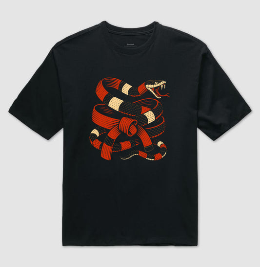 Faixa Coral | Camiseta Oversized