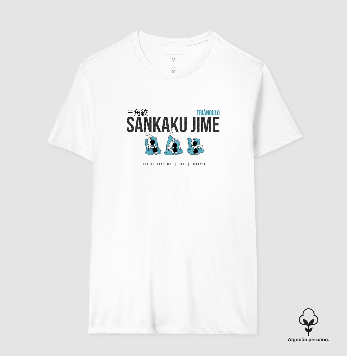 Sankaku Jime | Camiseta Algodão Peruano