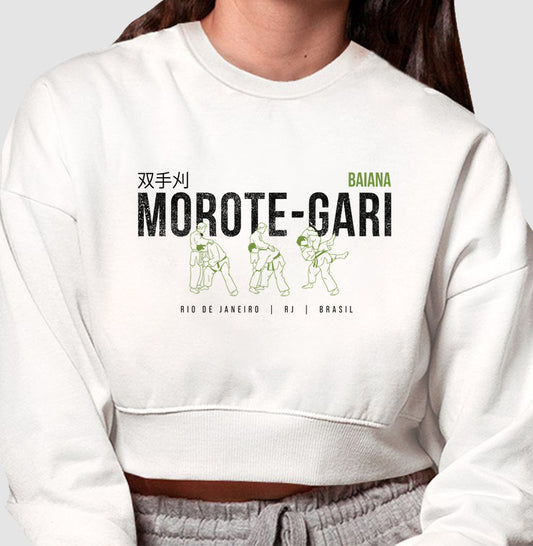 Morote Gari | Cropped Moletom