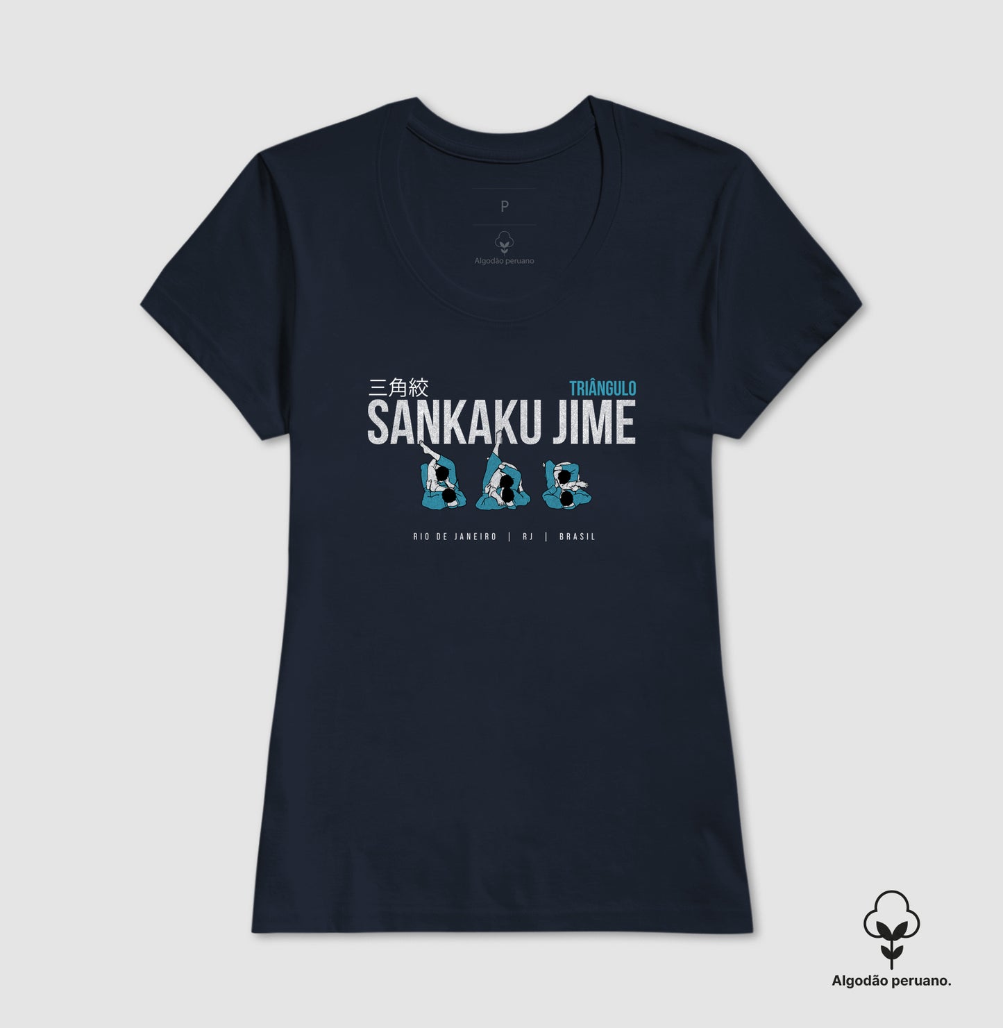 Sankaku Jime | Camiseta Algodão Peruano