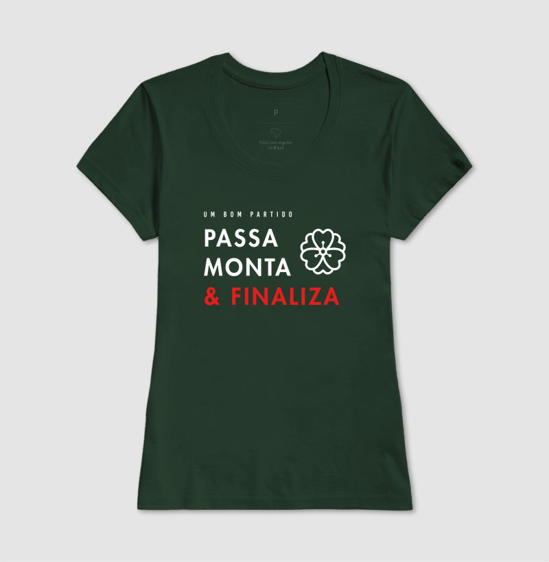 Passa, Monta & Finaliza | Camiseta
