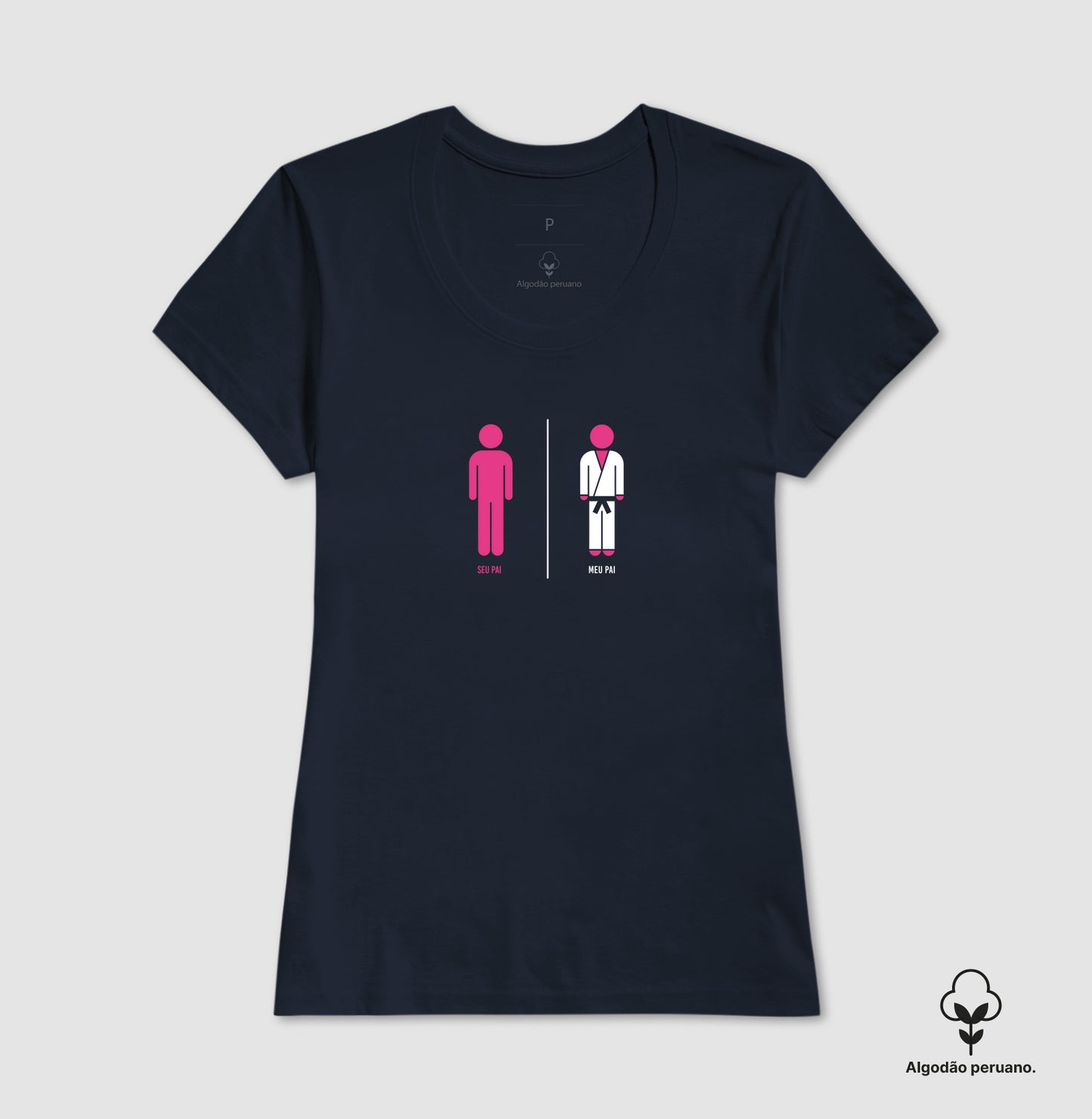 Seu Pai | Meu Pai -  Camiseta Algodão Peruano
