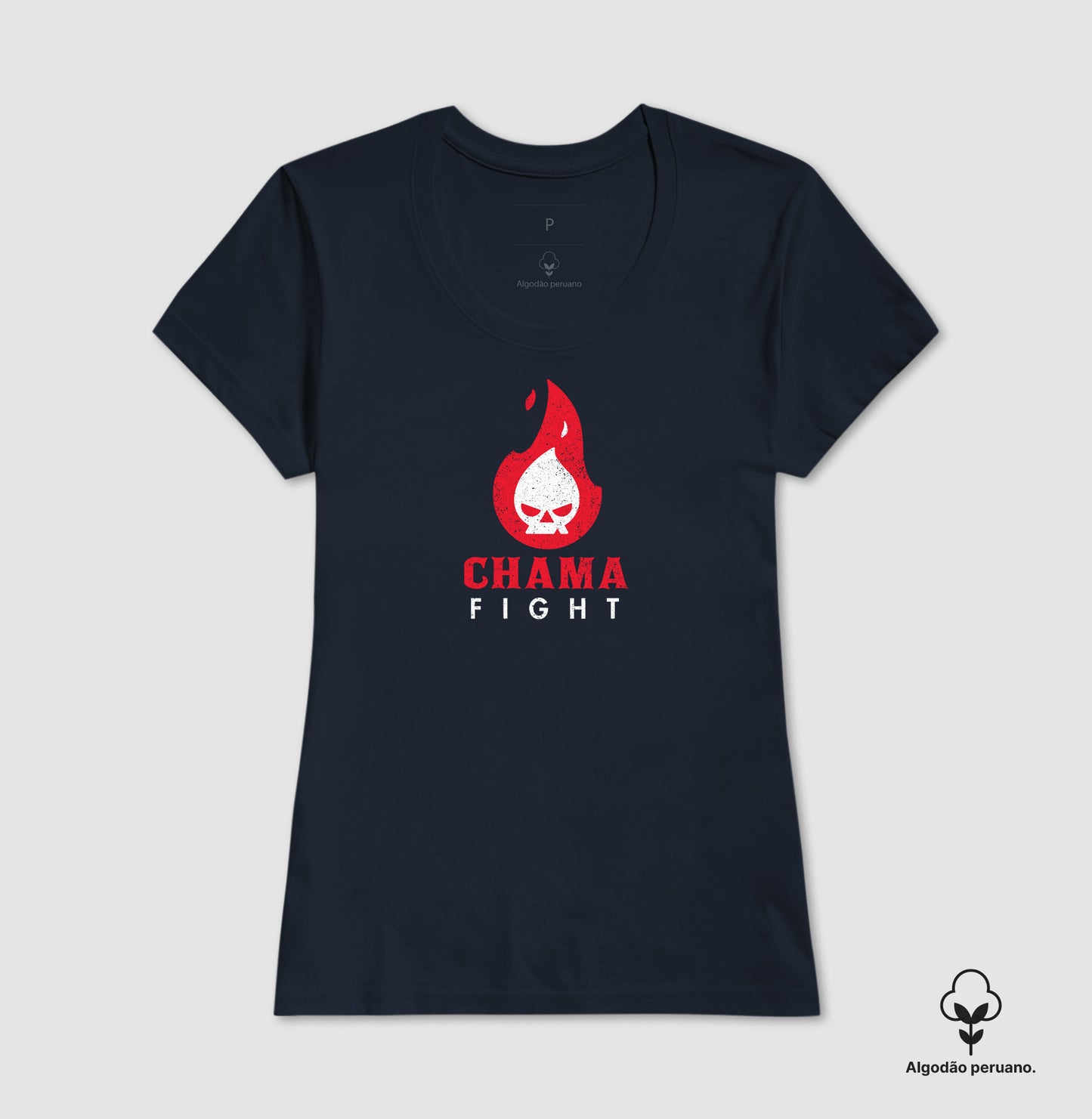 Chama Fight | Camiseta Algodão Peruano