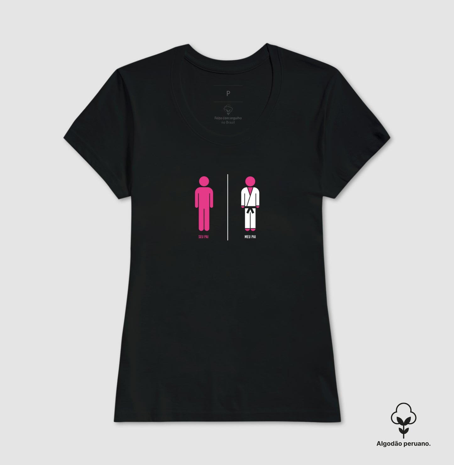 Seu Pai | Meu Pai -  Camiseta Algodão Peruano