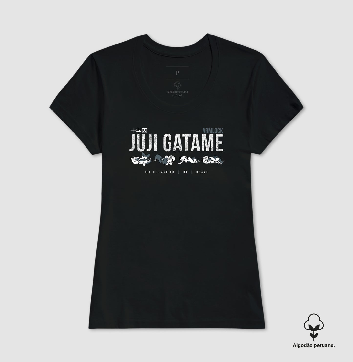 Juji Gatame | Camiseta Algodão Peruano