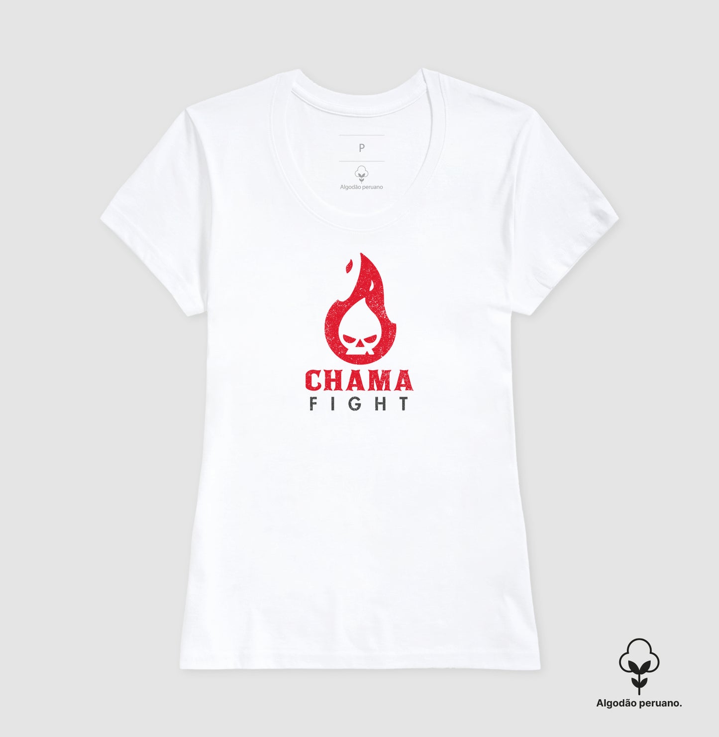 Chama Fight | Camiseta Algodão Peruano