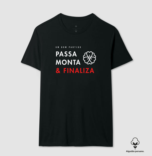 Passa, Monta & Finaliza | Algodão Peruano