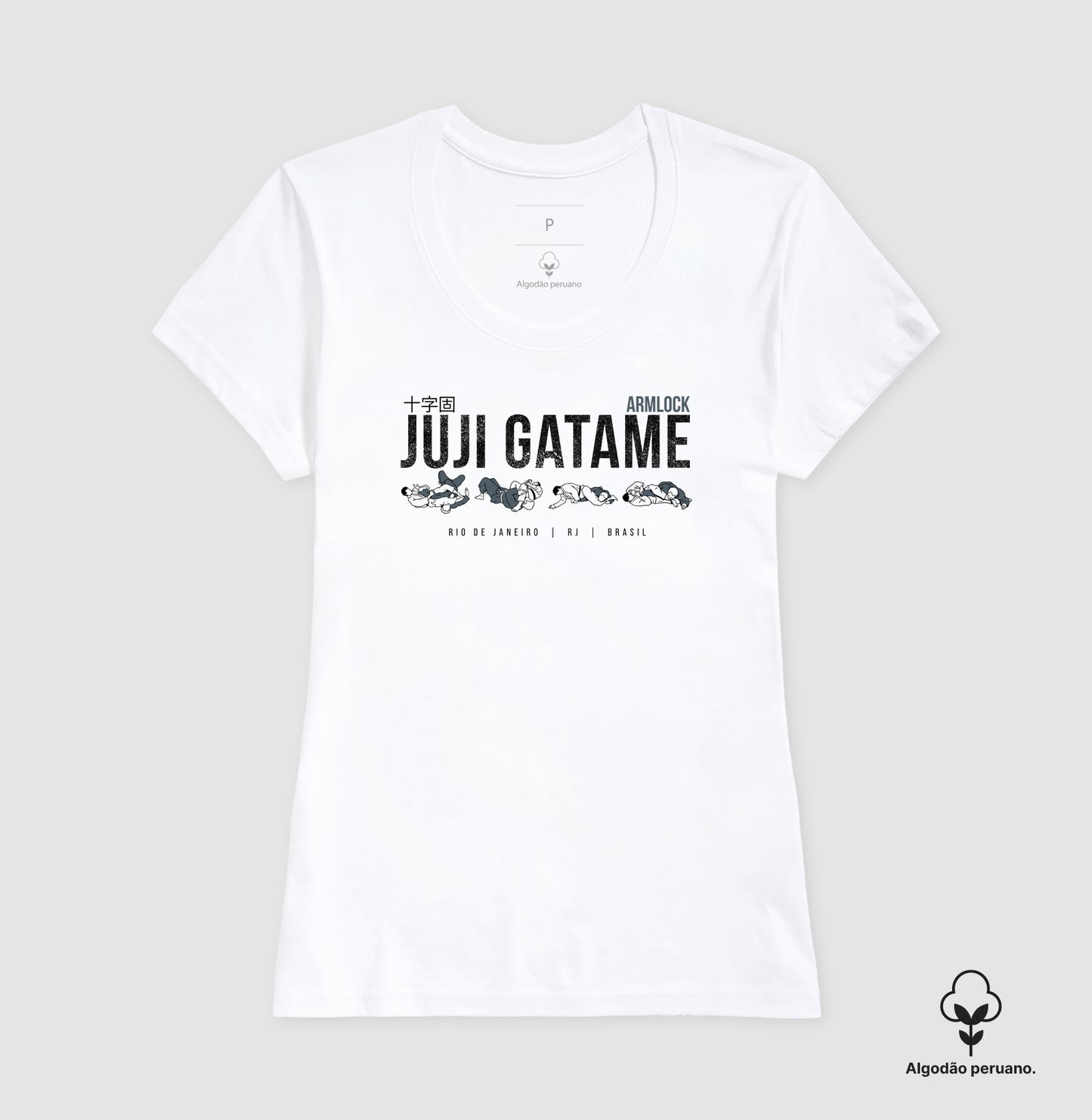 Juji Gatame | Camiseta Algodão Peruano