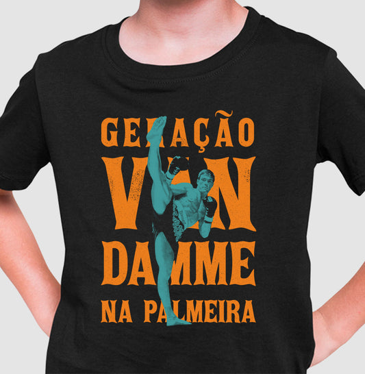 VAN DAMME NA PALMEIRA | Camiseta Infantil