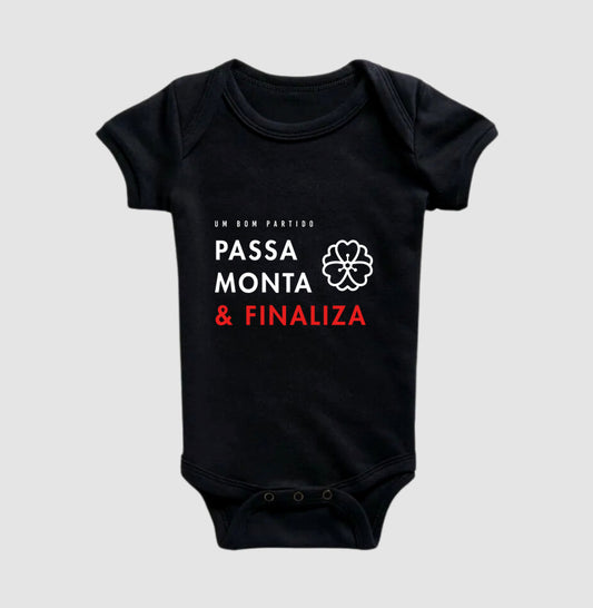 Passa, Monta & Finaliza | Body Infantil