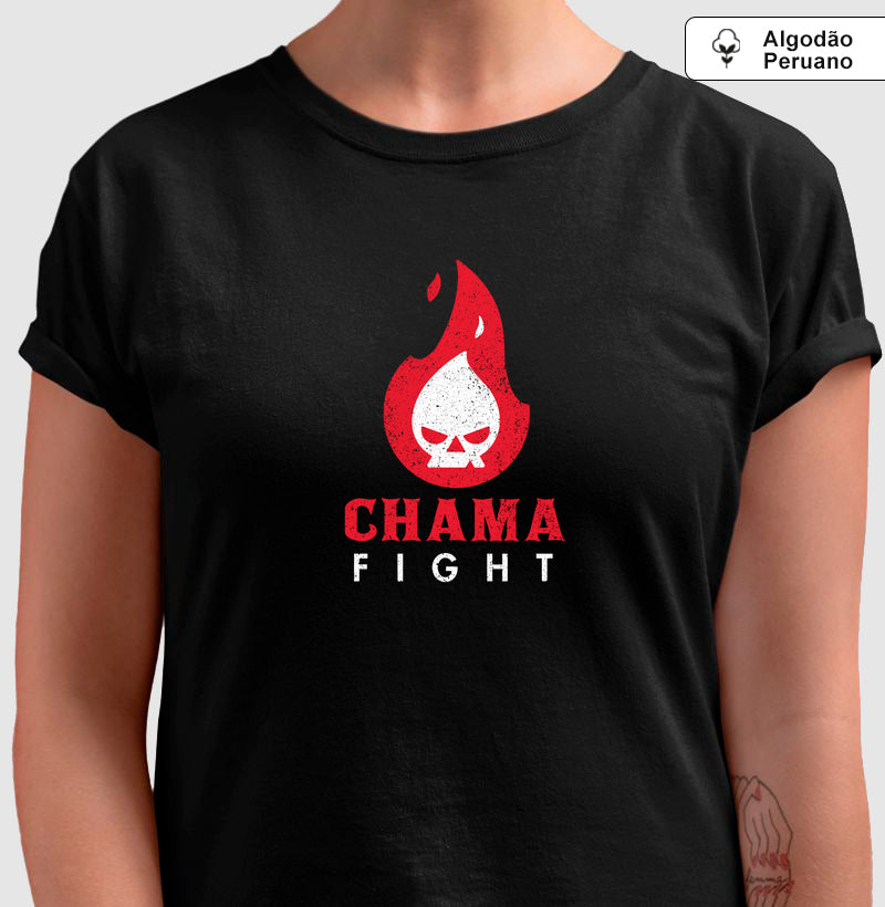 Chama Fight | Camiseta Algodão Peruano