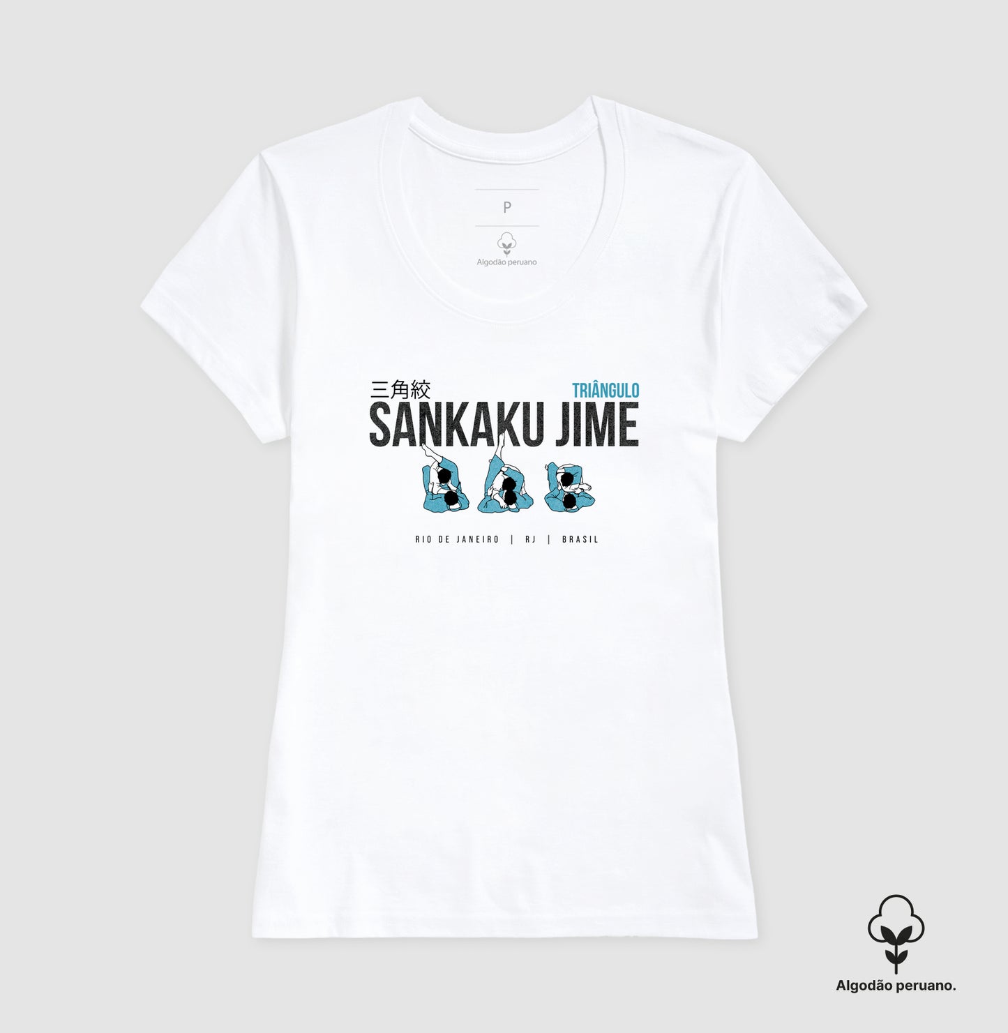 Sankaku Jime | Camiseta Algodão Peruano