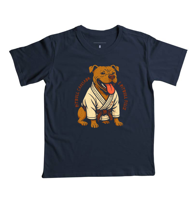 PITBULL CANSADO | Camiseta Infantil