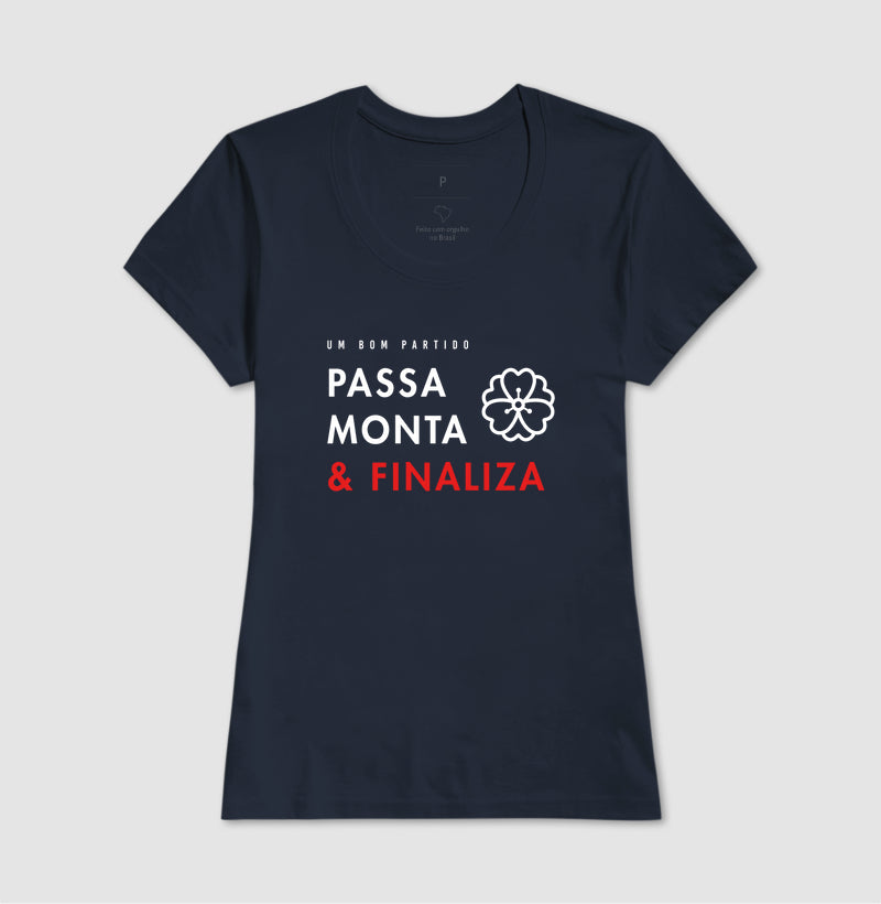 Passa, Monta & Finaliza | Camiseta