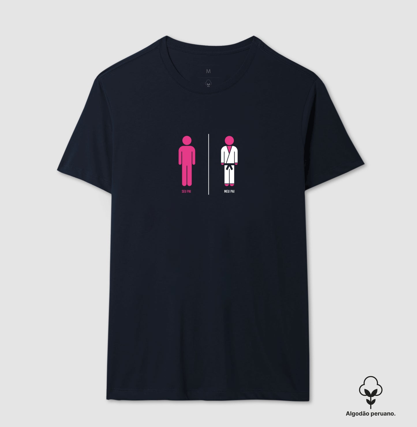 Seu Pai | Meu Pai -  Camiseta Algodão Peruano