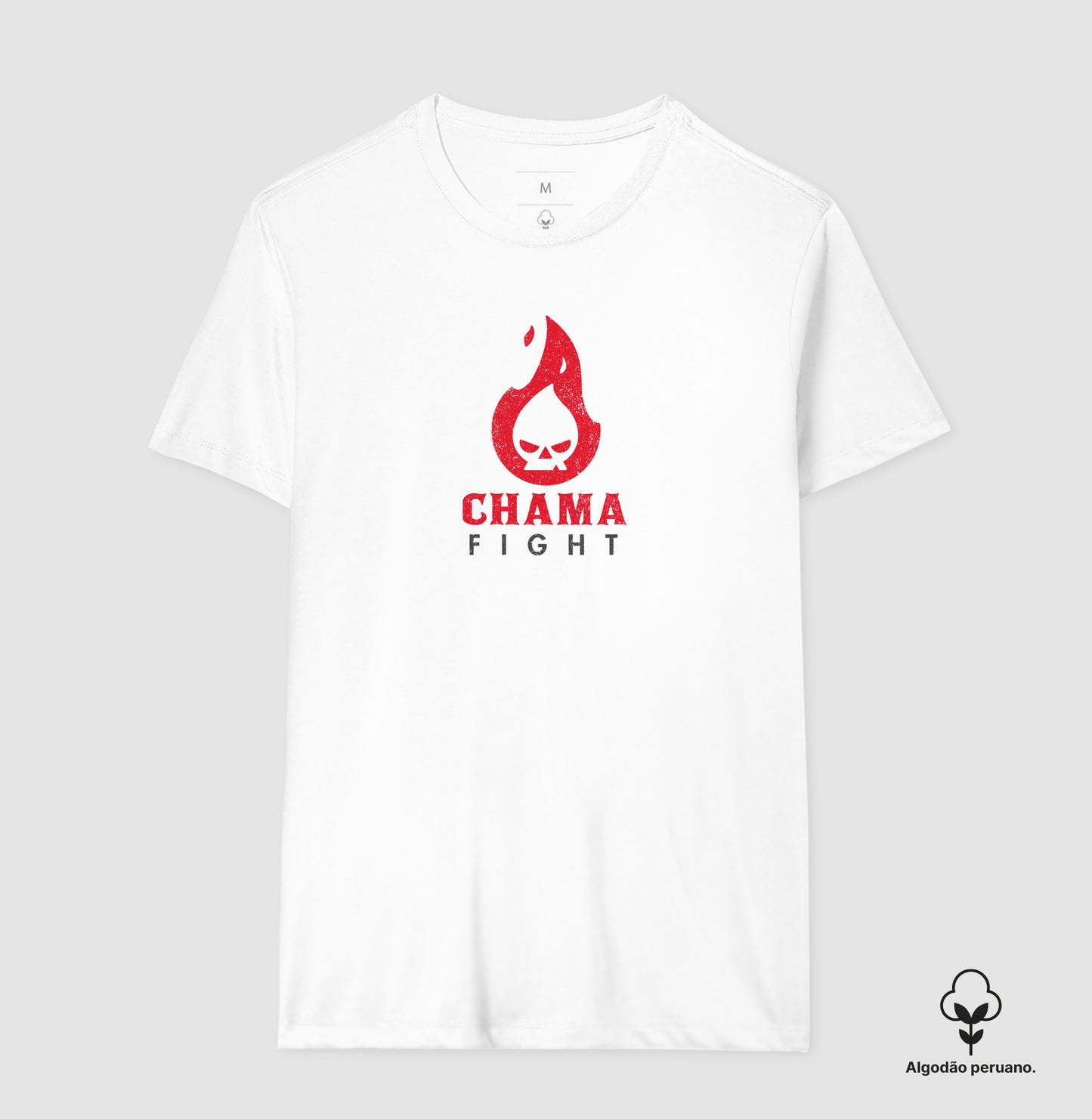 Chama Fight | Camiseta Algodão Peruano